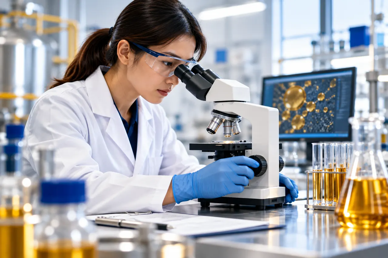 MOERY R&D scientist working in the laboratory