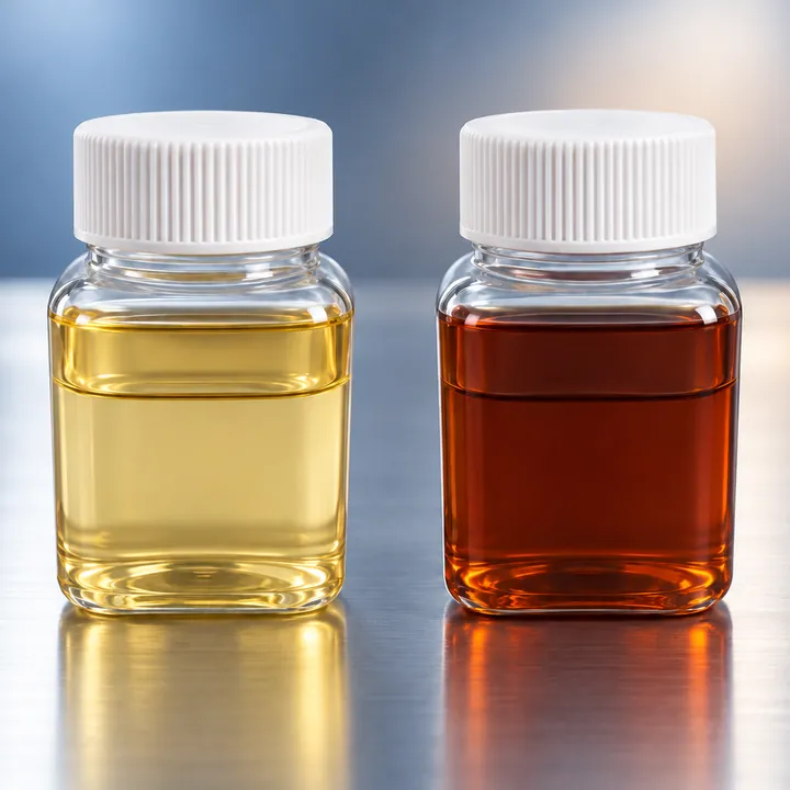 KG-2C and KG-3C plating and phosphating rust preventive oil sample bottles